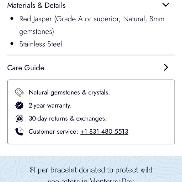 NEW Authentic Crystal Bracelets: Rose Quartz, Rhodonite, Red Jasper Love Stack - Picture 14 of 16